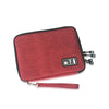 Waterproof Double Layer Cable Storage Electronic Organizer Gadget Travel Bag