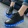 Led Shoes 2017 Men Colorful glowing shoes with luminous casual led