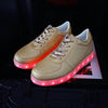 Led Shoes 2017 Men Colorful glowing shoes with luminous casual led