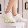 Led Shoes 2017 Men Colorful glowing shoes with luminous casual led