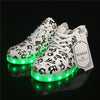Led Shoes 2017 Men Colorful glowing shoes with luminous casual led