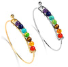 Natural Stone Yoga Seven Chakra Energy Stone Bracelet Blessing & Healing Balance